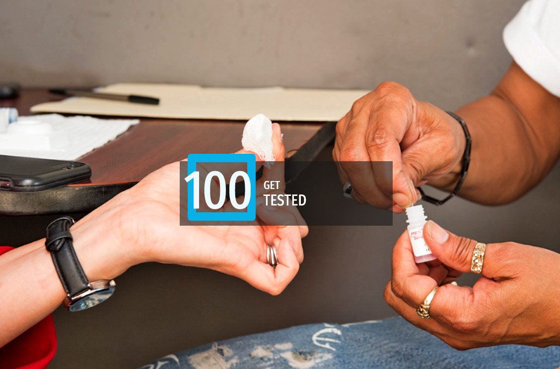 100-GET-TESTED