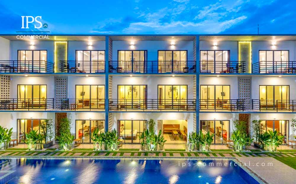 Hotel and Apartment Complex For Rent in Svay Dangkum, Siem Reap