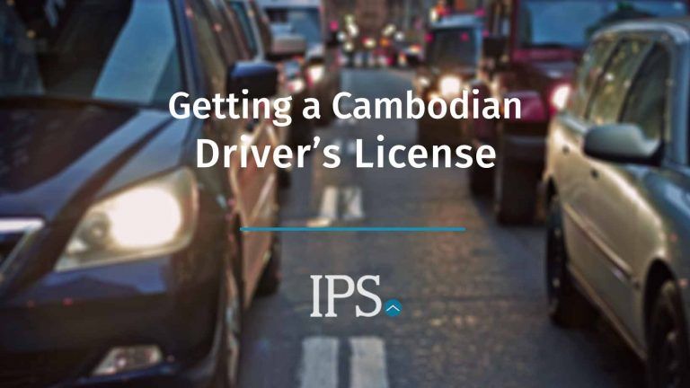 type of driving license in cambodia