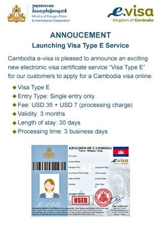 E Visa To Cambodia Now Available Online IPS Cambodia Real Estate   Evisa 1 318x450 