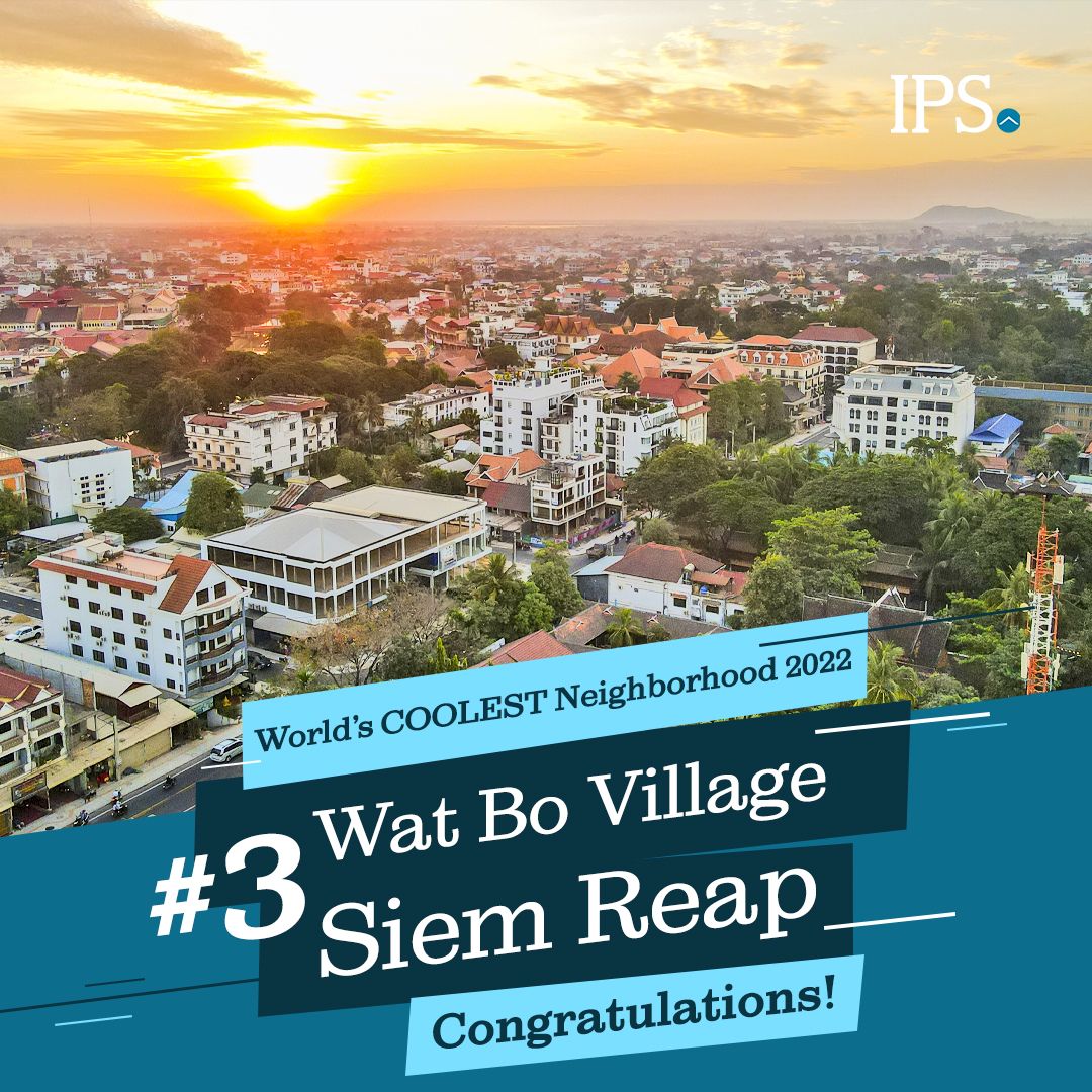 3rd Coolest Neighborhood - Wat Bo, Siem Reap