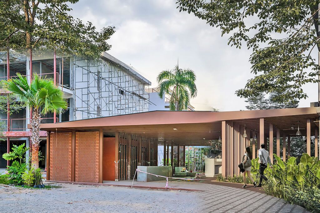 Angkor Grace Residence Entrance and Reception