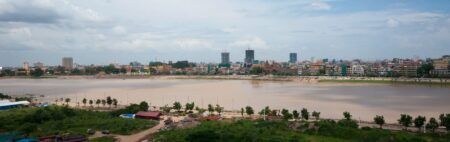 Mekong River, Phnom Penh, Camboia