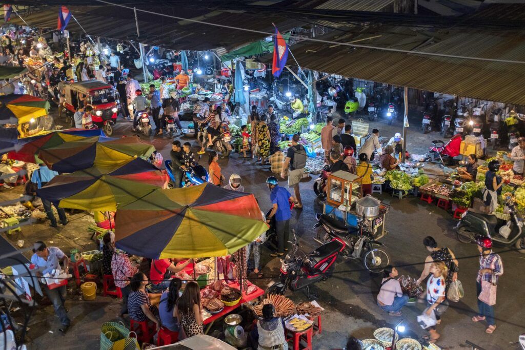 Party Like Local In Phnom Penh Nightlife Scene IPS Cambodia Real Estate   Phnom Penh Night Market 1024x683 