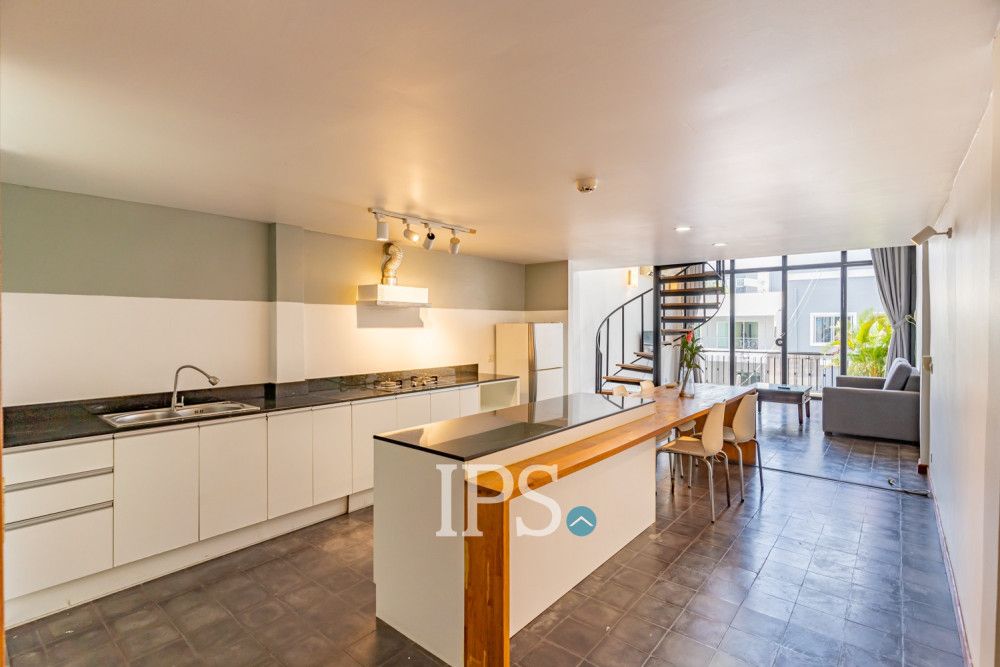 Renovated Loft 1 Bedroom Apartment For Sale - BKK1_14574_1