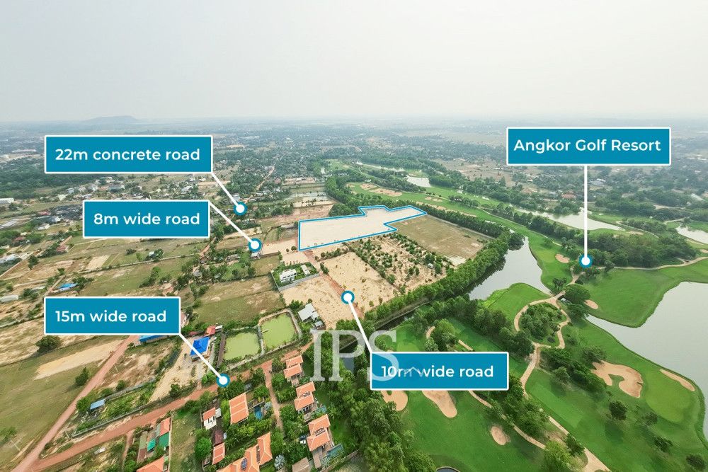 Residential Plots Near Golf Course For Sale - Svay Dangkum_12439_1