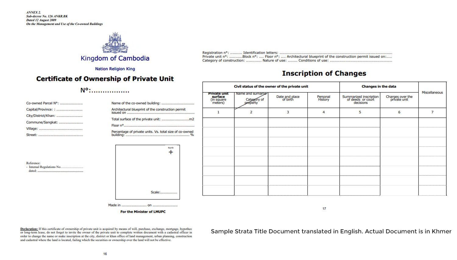 Strata Title in Cambodia